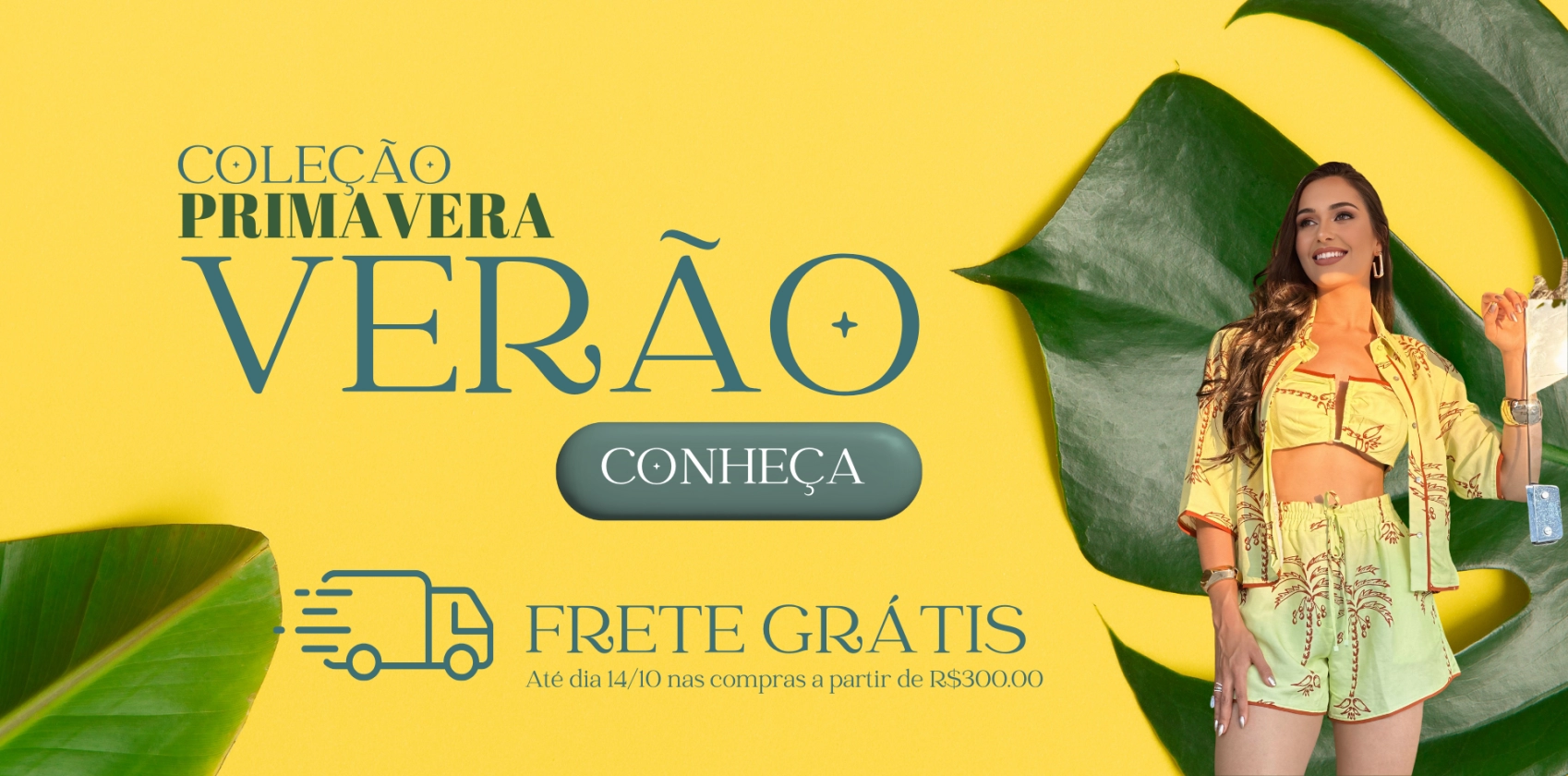 Banner - Coleção Primavera Verão